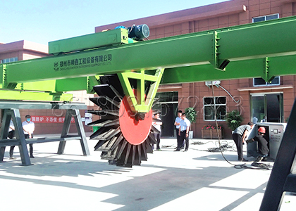 Large Scale Compost Making Machine